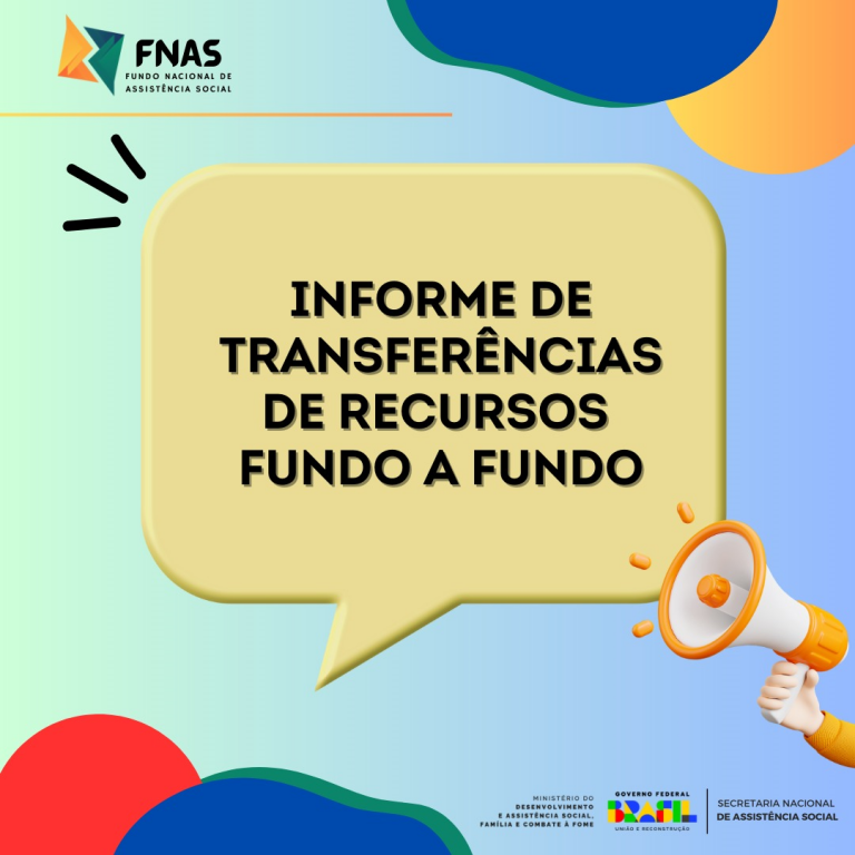 Informe de Transferência do Cofinanciamento Federal – Agosto/2023