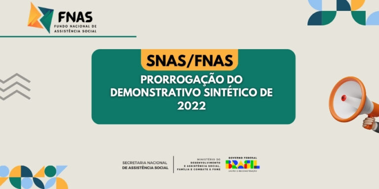 Prorrogação dos prazos de preenchimento do Demonstrativo Sintético 2022