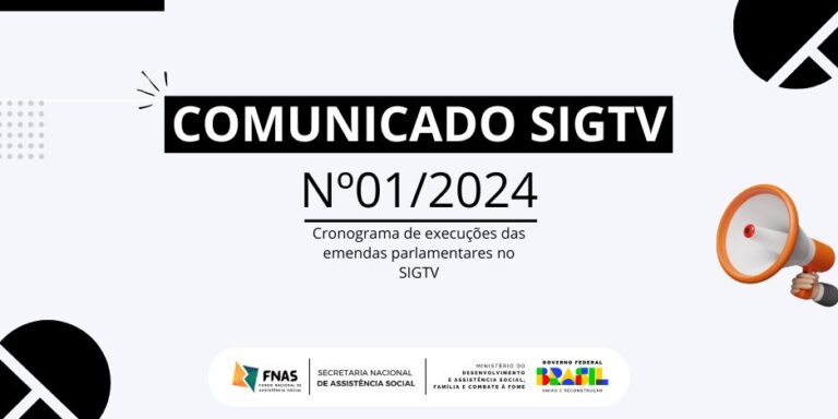 COMUNICADO SIGTV Nº 01/2024