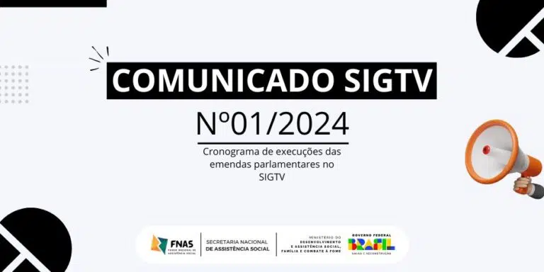 COMUNICADO SIGTV Nº 01/2024