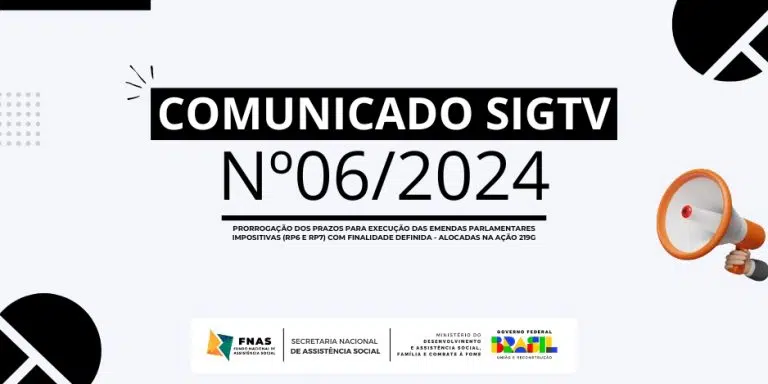 COMUNICADO SIGTV Nº 06/2024