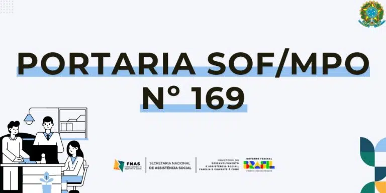 A Portaria SOF/MPO nº 169, de 12 de junho de 2024, atualiza a discriminação da despesa por funções.