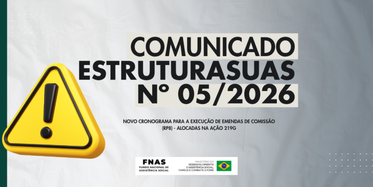 COMUNICADO ESTRUTURASUAS Nº 05/2026