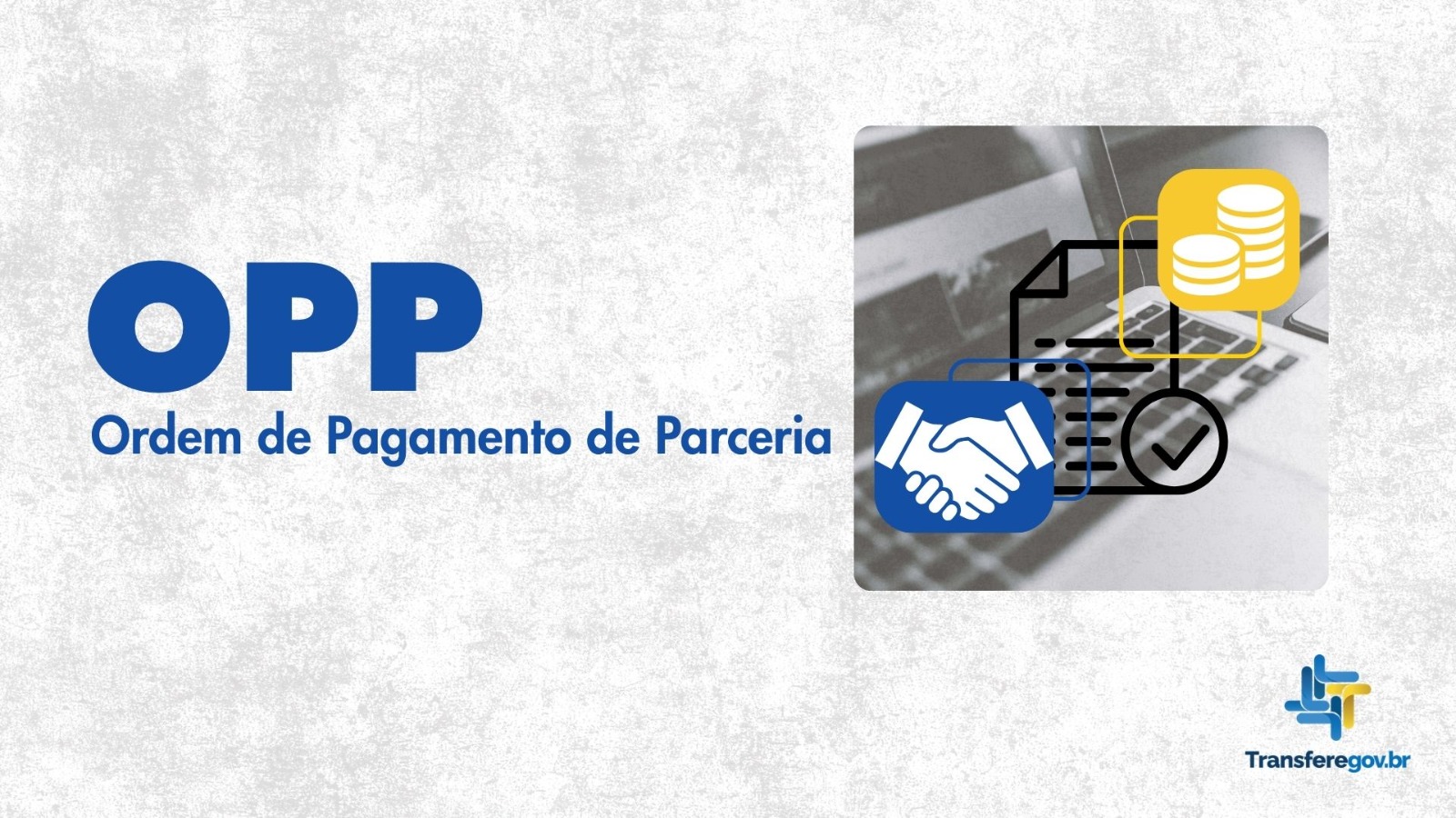 Capa do material OPP Transferegov.br